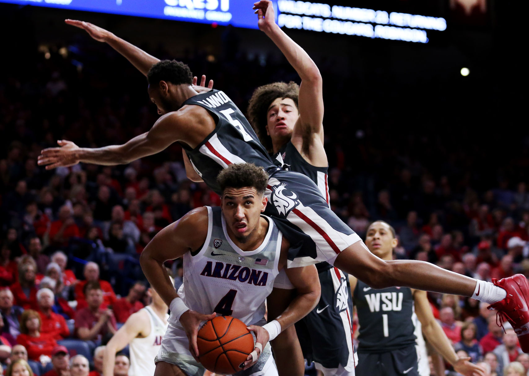 Arizona Wildcats 55, Washington State 69